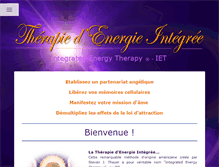 Tablet Screenshot of anges-et-mission-d-ame.com
